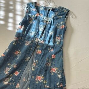 Crazy Horse Liz Claiborne  Vintage Floral Dress